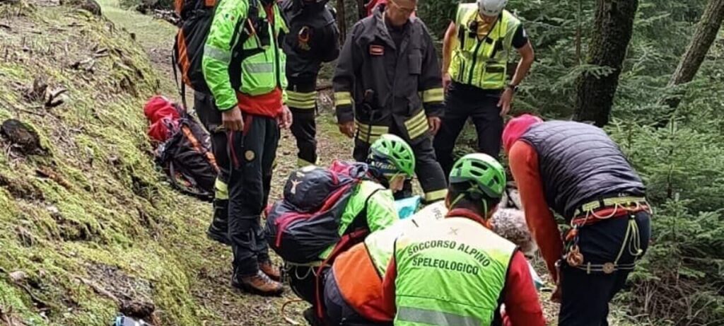Soccorso alpino nelle Gole del Biedano per doppio salvataggio