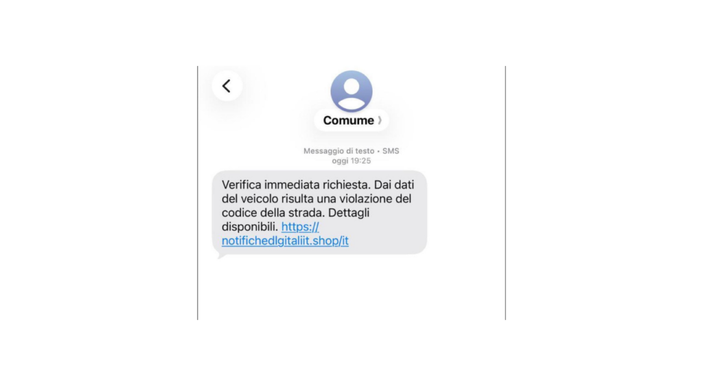Truffa con sms, La polizia locale di Viterbo lancia l’allarme