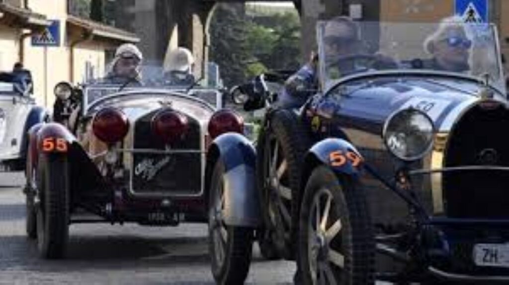 Il rombo dei motori della 44esima edizione della Mille Miglia fa vibrare Viterbo e la Tuscia