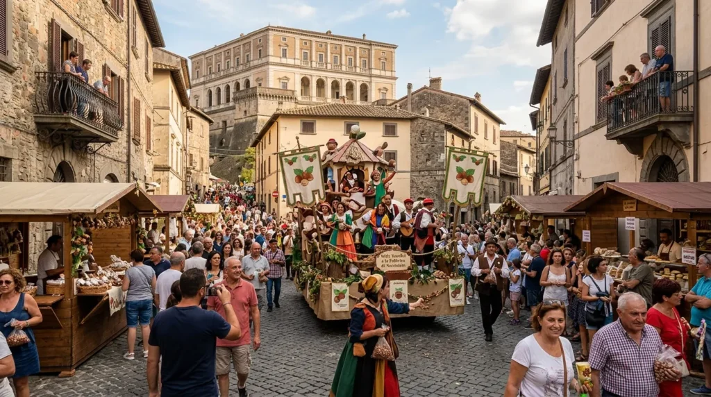 Partecipazione record alla 70esima edizione della “Sagra della nocciola” di Caprarola